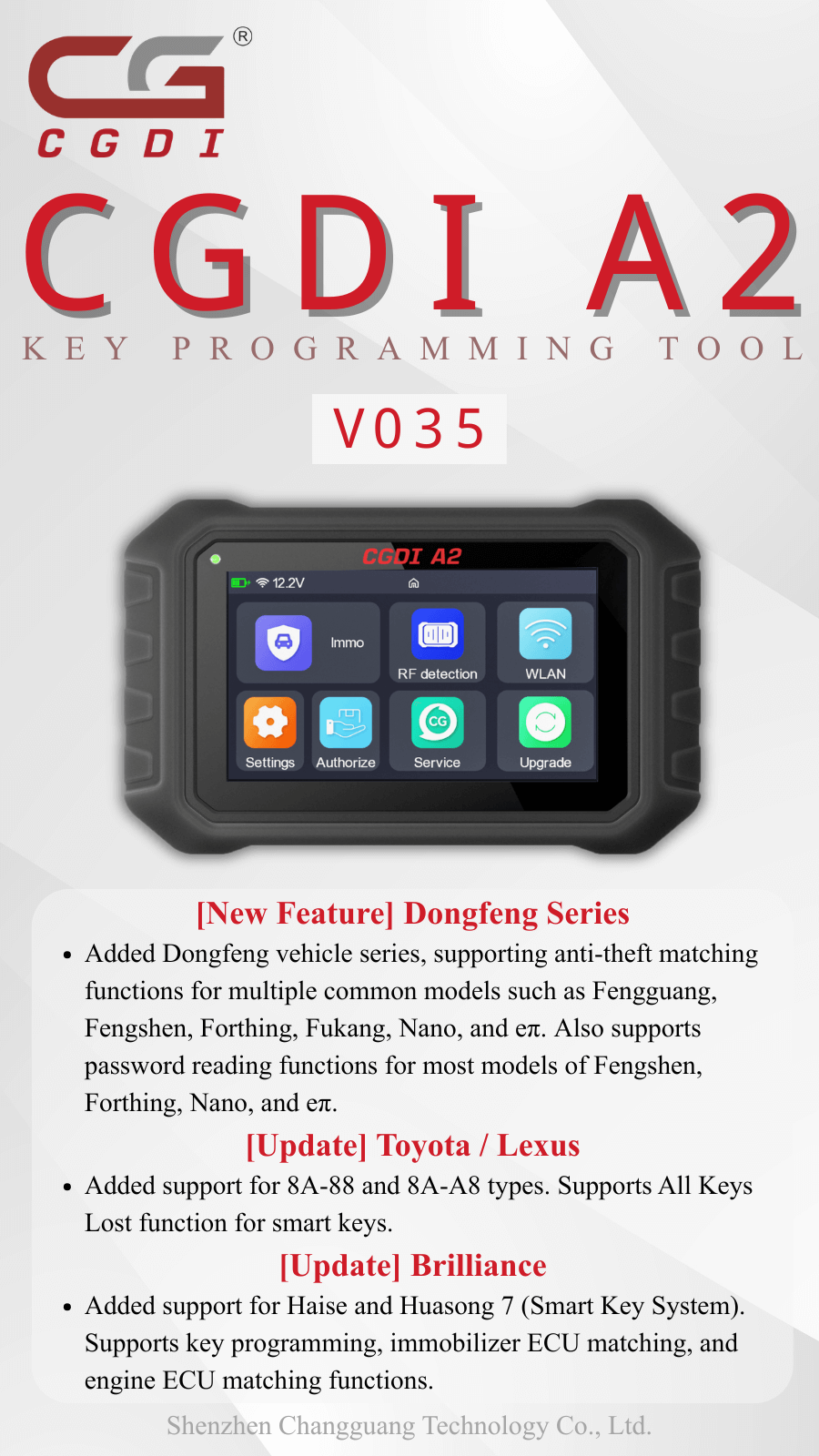 CGDI A2 V0.3.5 Update