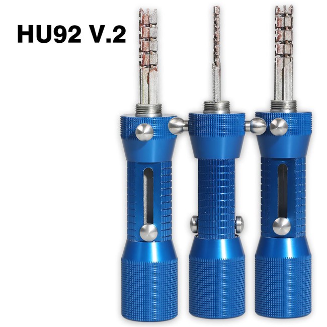 2 in 1 V.2 Professional Lock Pick and Decoder Quick Open Tool for BMW HU92