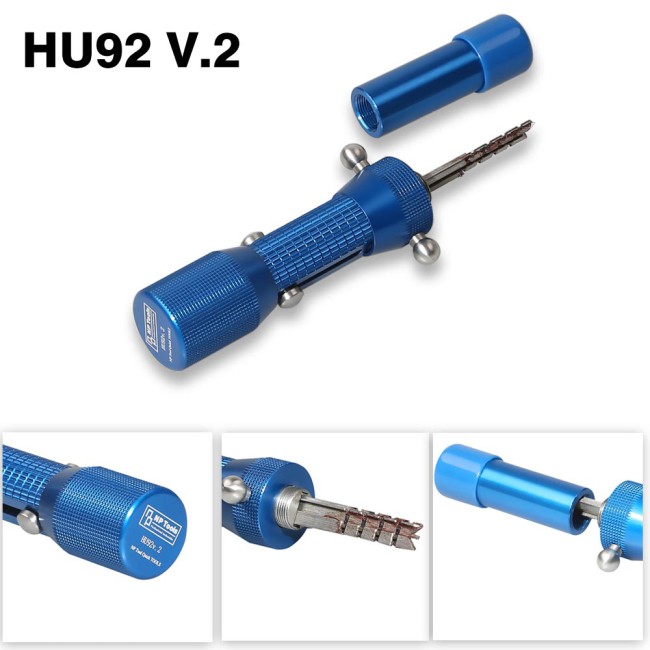 2 in 1 V.2 Professional Lock Pick and Decoder Quick Open Tool for BMW HU92