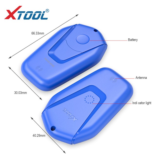 XTOOL KS-1 Toyota Smart Key Simulator Five-in-one Fit for PS90 X100 PAD2 PAD3 PAD Elite A80 H6 All Lost via OBD2 KC100