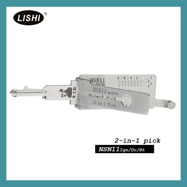 LISHI NSN11 2-in-1 Auto Pick and Decoder For Nissan