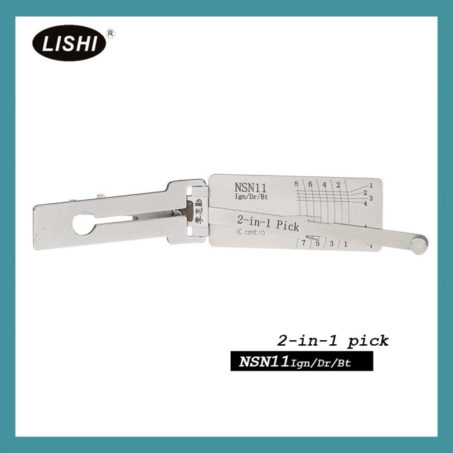 LISHI NSN11 2-in-1 Auto Pick and Decoder For Nissan