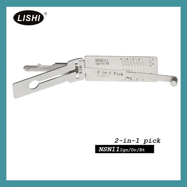 LISHI NSN11 2-in-1 Auto Pick and Decoder For Nissan