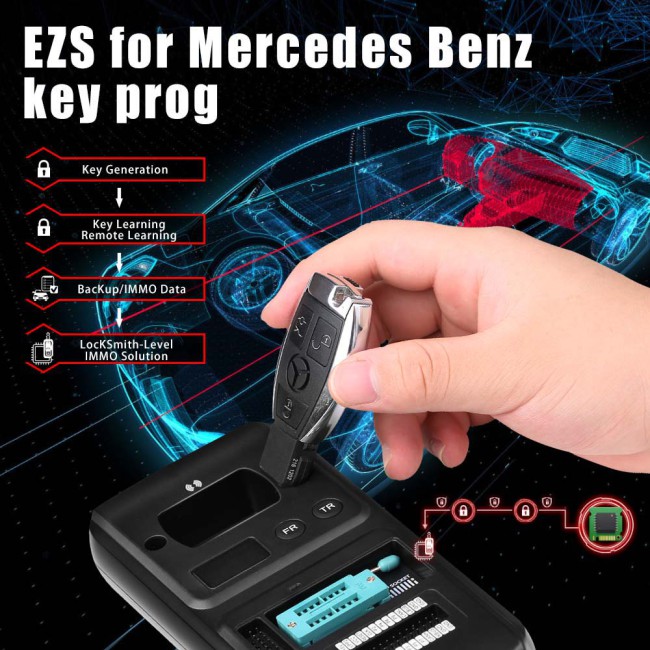 XTOOL KC501 Car Key Programmer Works with Xtool X100 Pad3/A80/H6 Pro