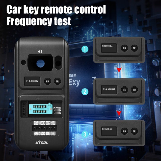 XTOOL KC501 Car Key Programmer Works with Xtool X100 Pad3/A80/H6 Pro