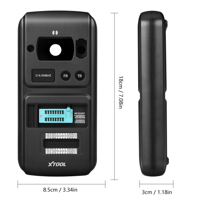 XTOOL KC501 Car Key Programmer Works with Xtool X100 Pad3/A80/H6 Pro