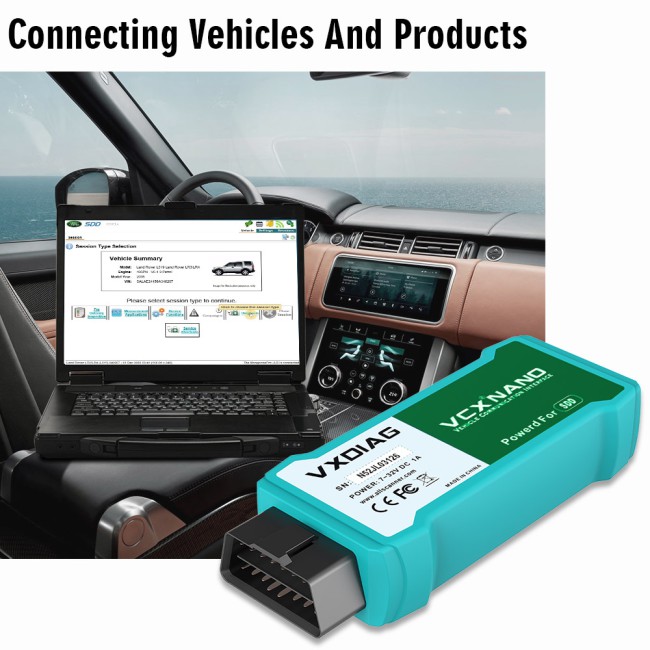 [WIFI Version] VXDIAG VCX NANO for JLR Land Rover and Jaguar Till year 2017