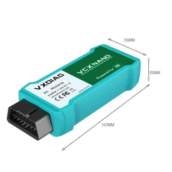 [WIFI Version] VXDIAG VCX NANO for JLR Land Rover and Jaguar Till year 2017
