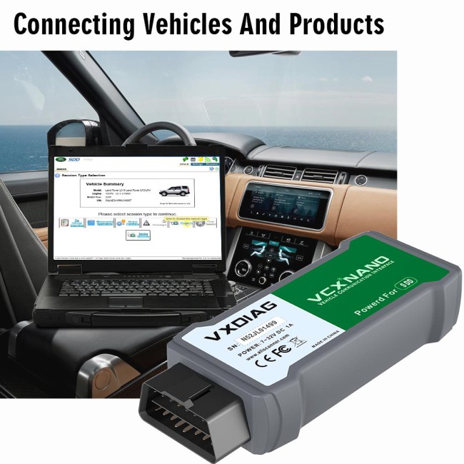 [USB Version] VXDIAG VCX NANO JLR for Land Rover and Jaguar Diagnostic Tool Support Till 2017