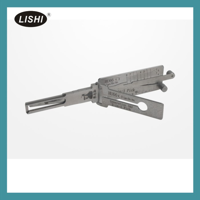 LISHI HU66  2-in-1 Auto Pick and Decoder for Audi Ford VW Seat Skoda