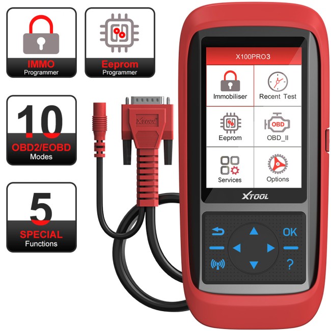 Professional XTOOL X100 Pro3 Auto Key Progarmmer Add EPB ABS TPS Reset Functions Free Update Lifetime