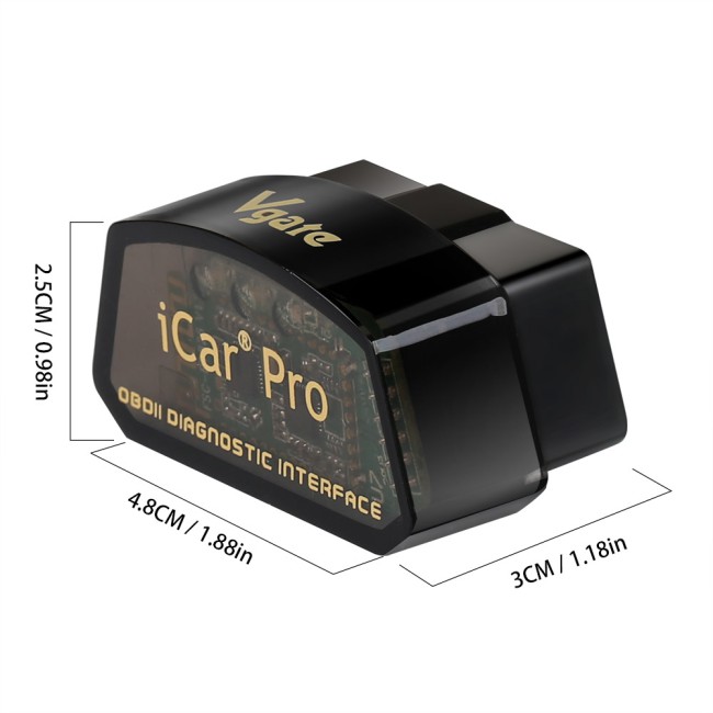 Vgate iCar Pro Bluetooth 4.0 OBDII scanner for Android & iOS