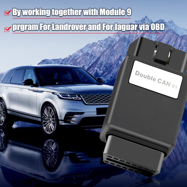 Double CAN Adapter for YANHUA ACDP Volvo Module 12 & JLR KVM Module 9