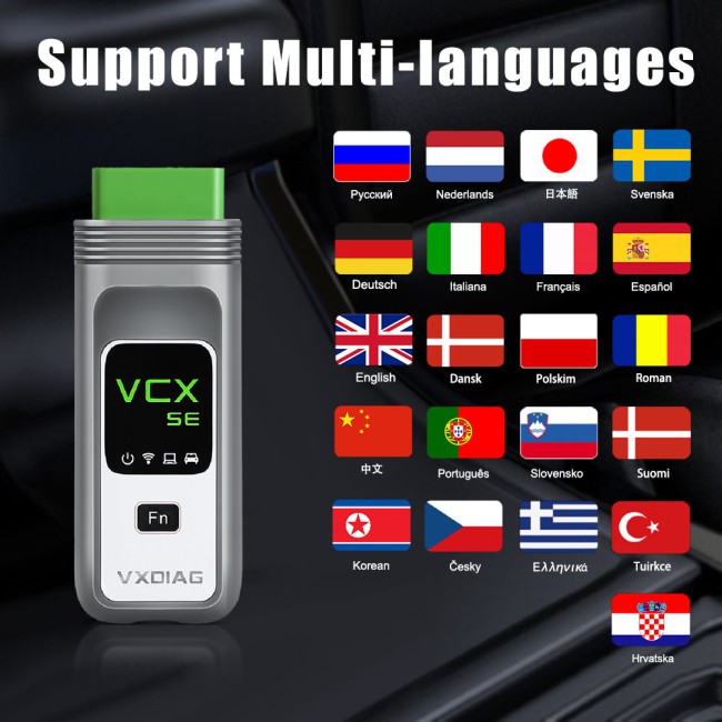 VXDIAG VCX SE 6154 OEM Diagnostic Interface with 320G HDD Install Well