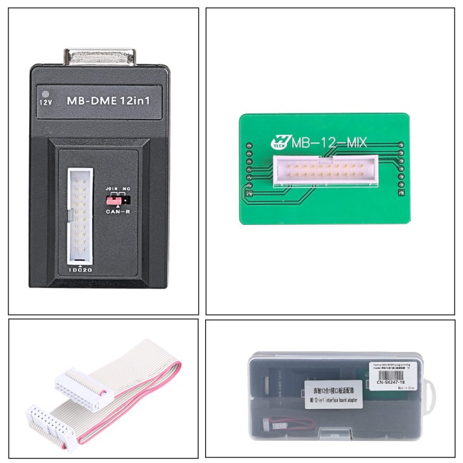 YANHUA ACDP programming master Benz 12 in 1 Board Adapter Working with ACDP Module 18