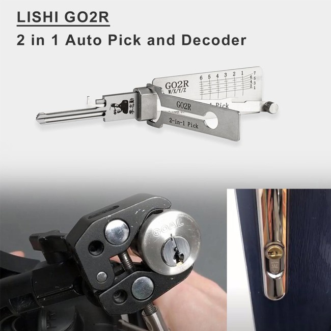 LISHI GO2R 2 in 1 Auto Pick and Decoder