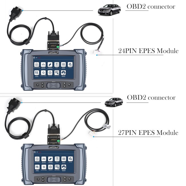 Lonsdor ADP 8A/4A Adapter Work with Lonsdor K518ISE/K518S for Toyota/Lexus (2017-2021) No need Pin & Toyota AKL License