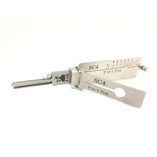 LISHI SC4 Civil Schlage 6 Bitting 2-in-1 Tool