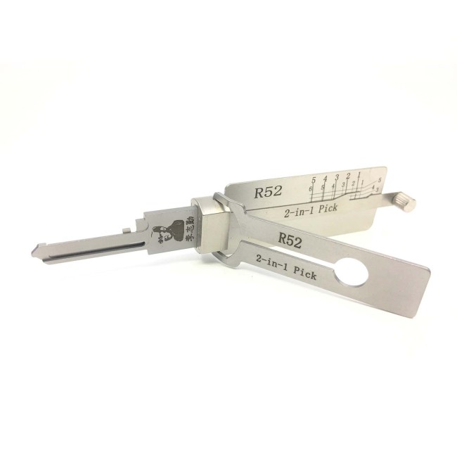 LISHI R52 Civil PHILLIPS Lock AF Padlock 2-in-1 Tool