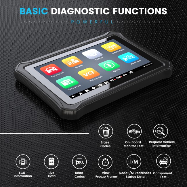 OTOFIX D1 All System Diagnostic Tool OBD2 Tablet Automotive Scanner with TPMS 30+ Service Function EPB BMS Oil Reset