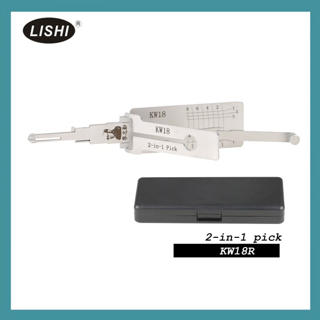 LISHI KW18 Flat Milling Kawasaki Motorcycle 2-in-1 Tool