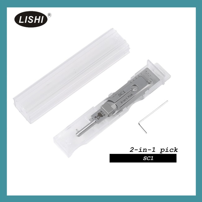 LISHI SC1 Civil Schlage 5 Bitting 2-in-1 Tool