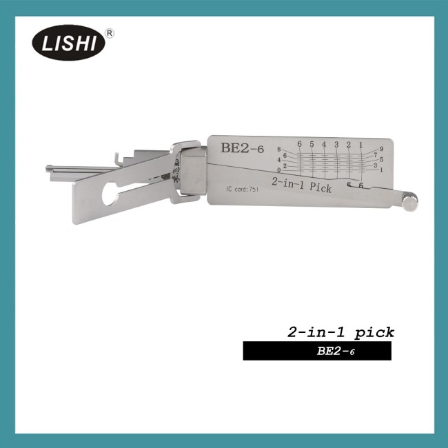 LISHI BE2-6 Civil 2-in-1 Tool