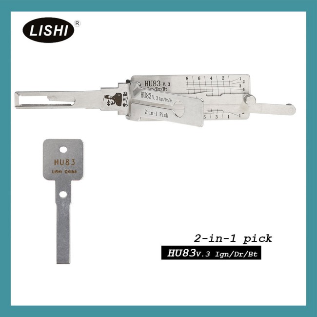 LISHI HU83 2-in-1 Auto Pick and Decoder for Citroen and Peugeot