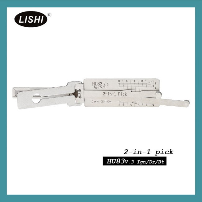 LISHI HU83 2-in-1 Auto Pick and Decoder for Citroen and Peugeot