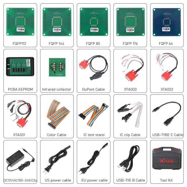 XTOOL KC501 Car Key Programmer Works with Xtool X100 Pad3/A80/H6 Pro