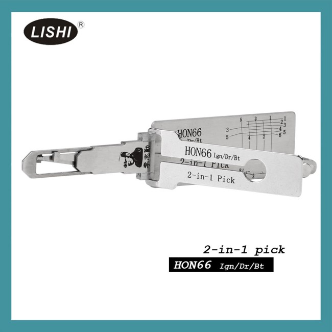 LISHI HON66 2-in-1 Auto Pick and Decoder For Honda
