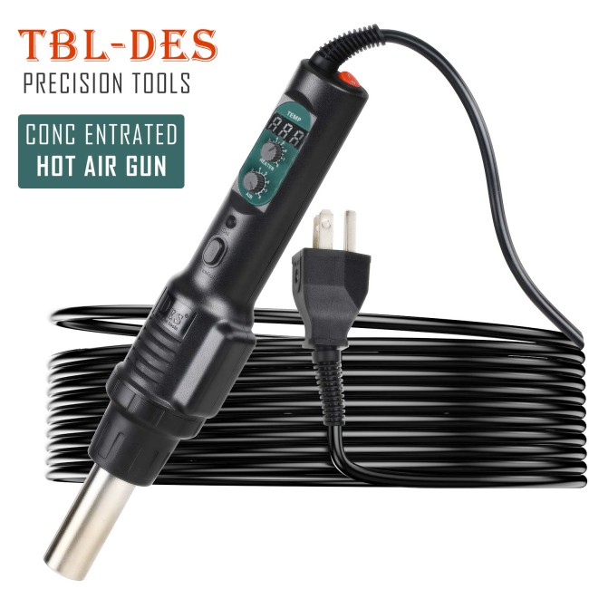 YANHUA JLR KVM Soldering Tool Kit Full Package with DES Hot Air Gun and Hot Air Gun Bracket included