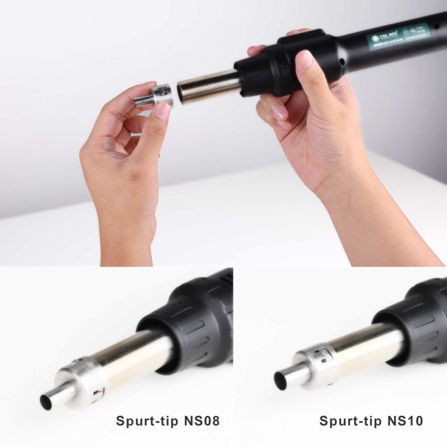 YANHUA JLR KVM Soldering Tool Kit Full Package with DES Hot Air Gun and Hot Air Gun Bracket included