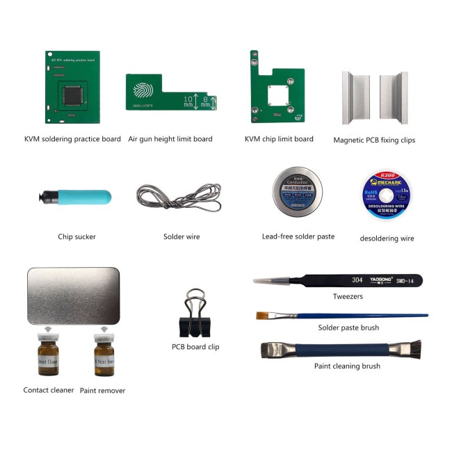 Yanhua JLR KVM Soldering Assisted Package Does not include DES Hot Air Gun and Hot Air Gun Bracket