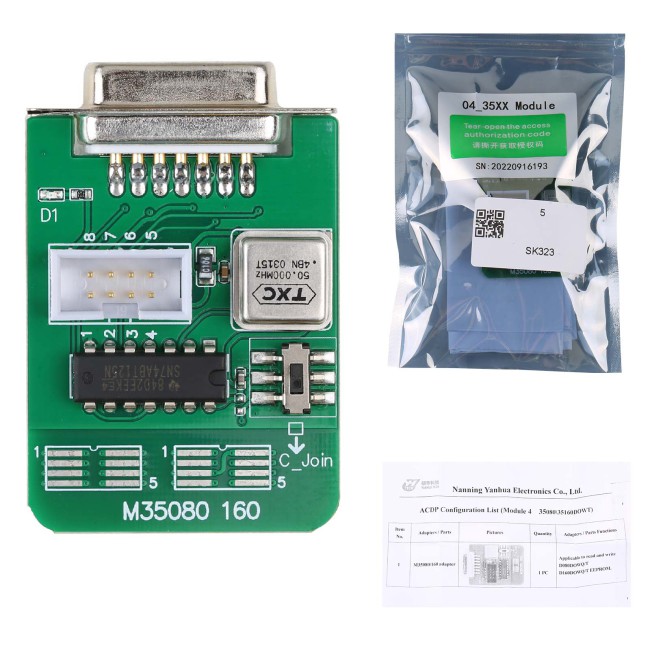 YANHUA ACDP Module 4 for BMW 35080 & 35160DO WT Reader