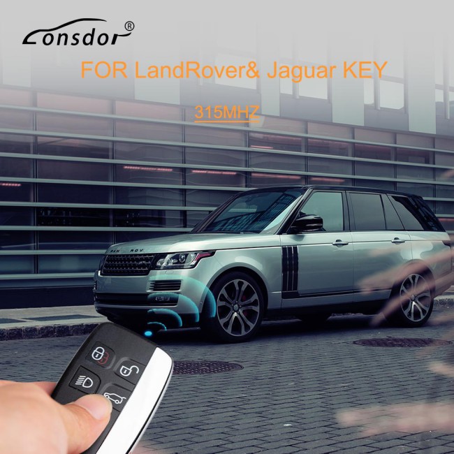 Lonsdor JLR 2015-2018 Land Rover& Jaguar Smart Key 315MHZ/433MHz with JLR License 2015 - 2021 Add Key/ AKL via OBD