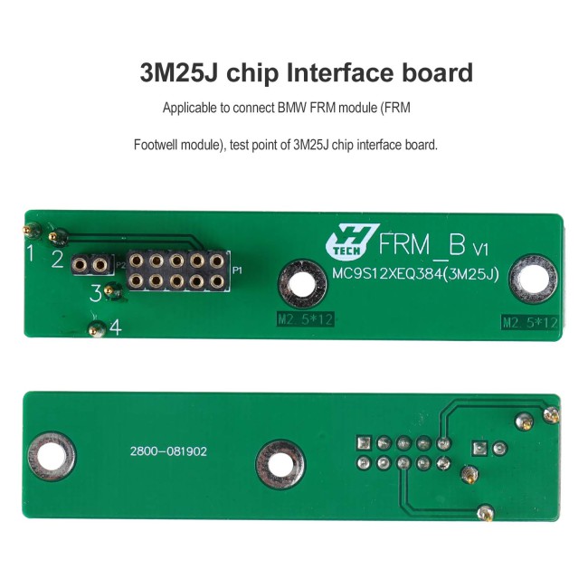 YANHUA ACDP-2 Module 8 BMW FRM Footwell Module Repair FRM (3M25J Chip) without Coding