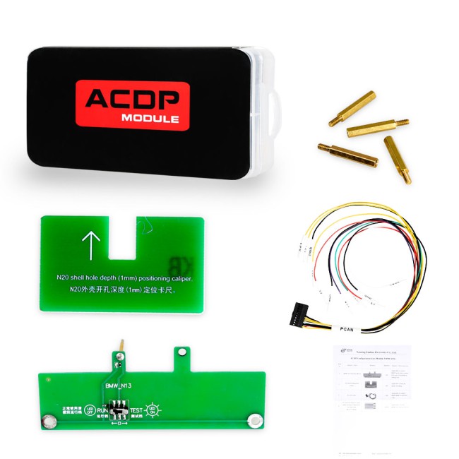 [Bundle Kit] YANHUA ACDP-2 DME ECU Clone Package with Module 3/ 8/ 15/ 18/ 27 and 12 Interface Boards for BMW Mercedes Benz