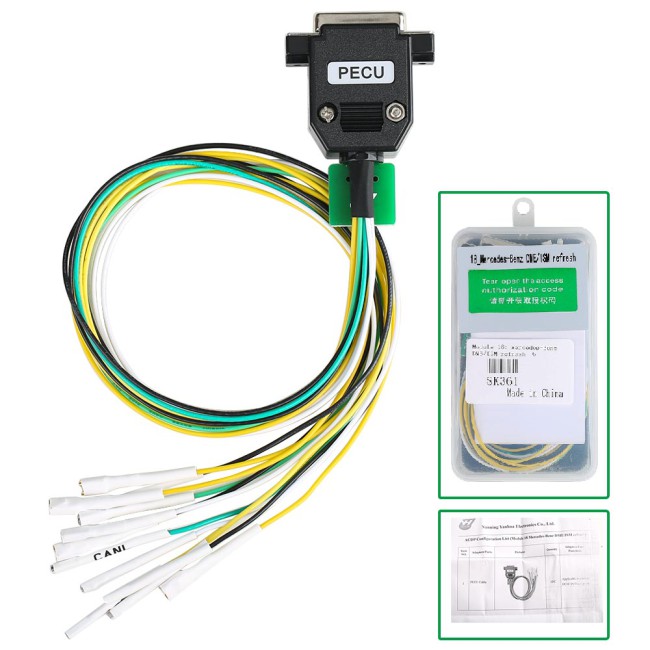 [Bundle Kit] YANHUA ACDP-2 DME ECU Clone Package with Module 3/ 8/ 15/ 18/ 27 and 12 Interface Boards for BMW Mercedes Benz