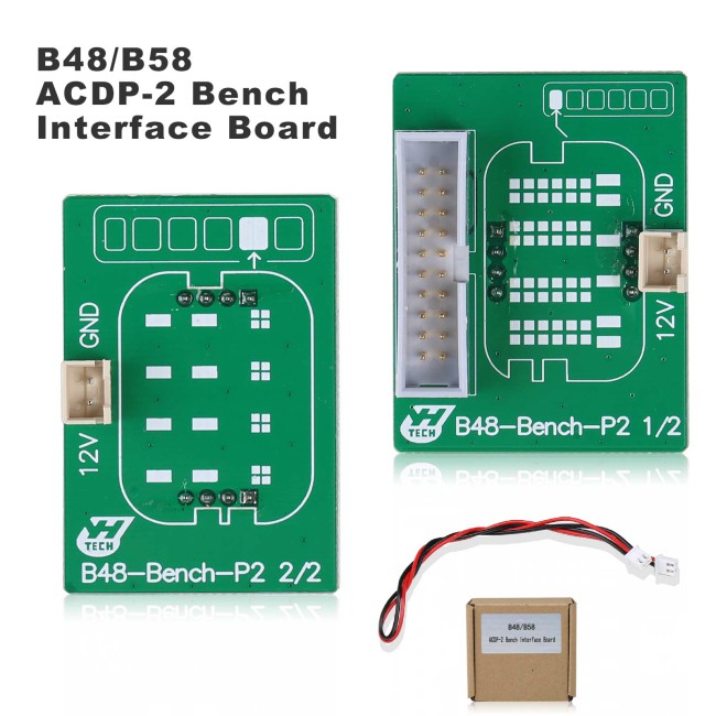 YANHUA ACDP 2 IMMO Locksmith Package with Module 1/2/3/7/9/10/12/20/24/29 and B48/N20/N55/B38 Bench Board for BMW Land Rover Porsche Volvo Audi