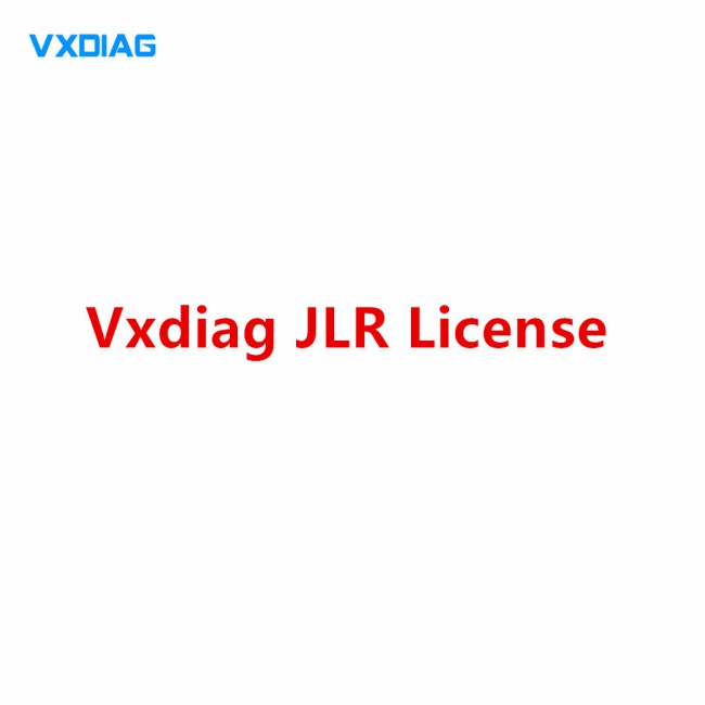 VXDIAG Multi Diagnostic Tool Authorization license for JLR