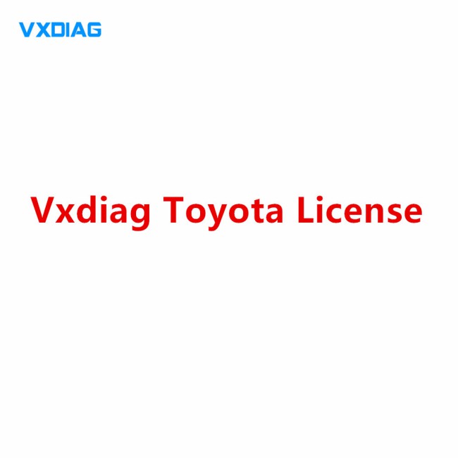 VXDIAG Multi Diagnostic Tool Authorization License for Toyota
