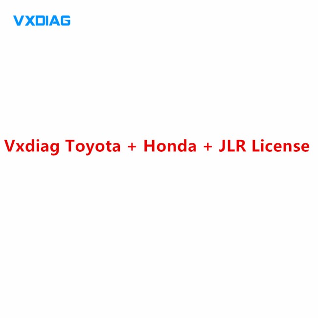 VXDIAG TOYOTA + HONDA + JLR Authorization License Package for VXDIAG Multi Series