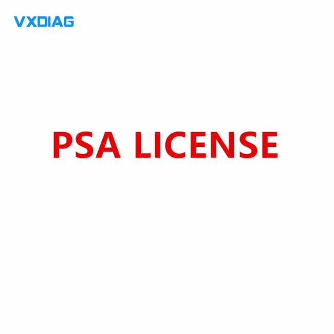 [Authorization] VXDIAG License for PSA Peugeot Citroen Available for VCX SE & VCX Multi Series