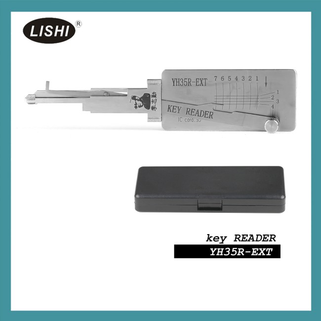 LISHI YH35R Direct Reading Flat Milling Yamaha Motorcycle Direct Reading 2-in-1 Tool