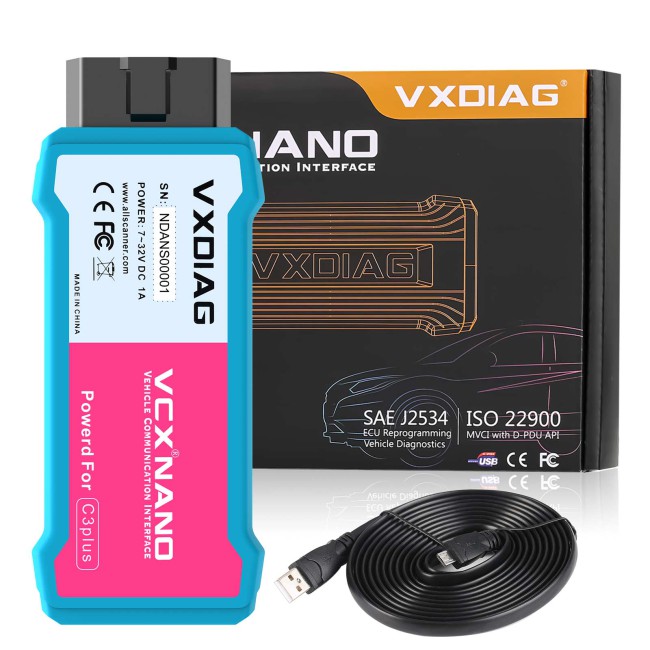 WIFI Version XDIAG VCX NANO for Nissan Infiniti GTR Diagnostic Tool Supports Programming