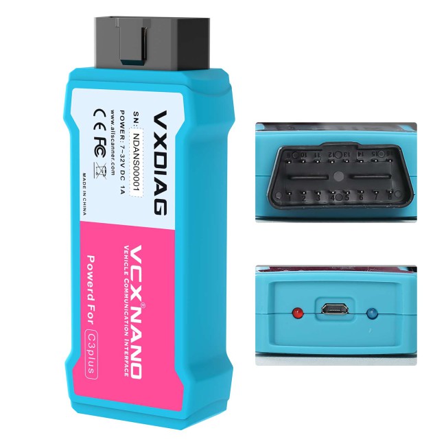 WIFI Version XDIAG VCX NANO for Nissan Infiniti GTR Diagnostic Tool Supports Programming