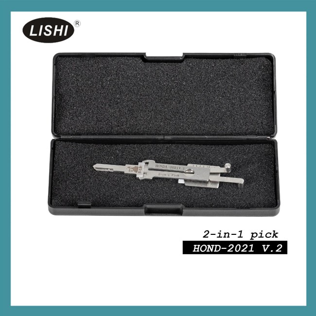 LISHI HONDA2020 Vertical Milling Latest Honda Thin Key 2-in-1 Tool