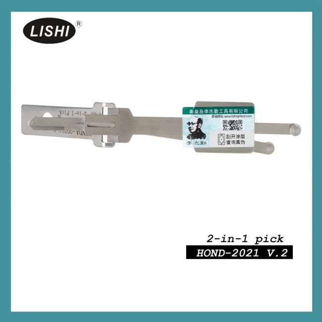 LISHI HONDA2020 Vertical Milling Latest Honda Thin Key 2-in-1 Tool