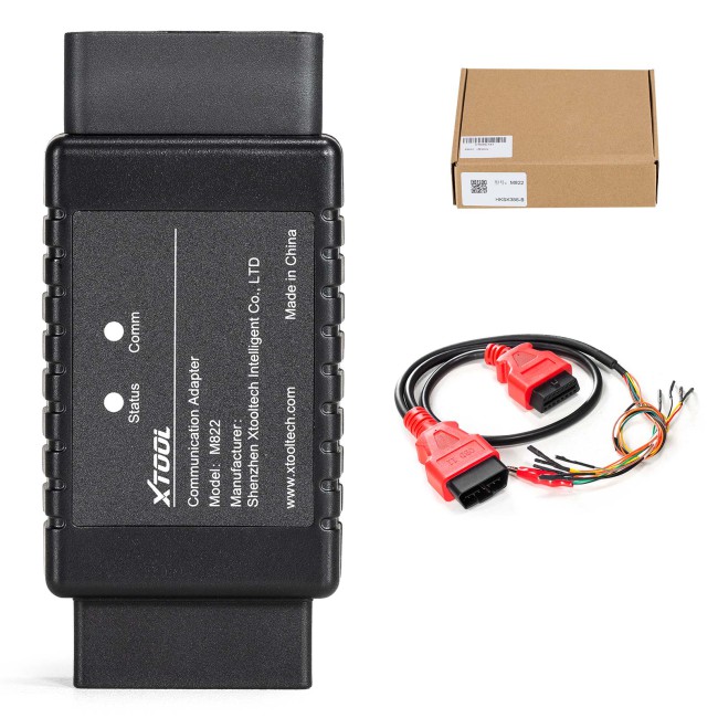 XTOOL M822 Mercedes-Benz All Keys Lost Communication Adapter Save Up to 65% of Calculation Time Work with X100PAD3/X100 MAX/KC501